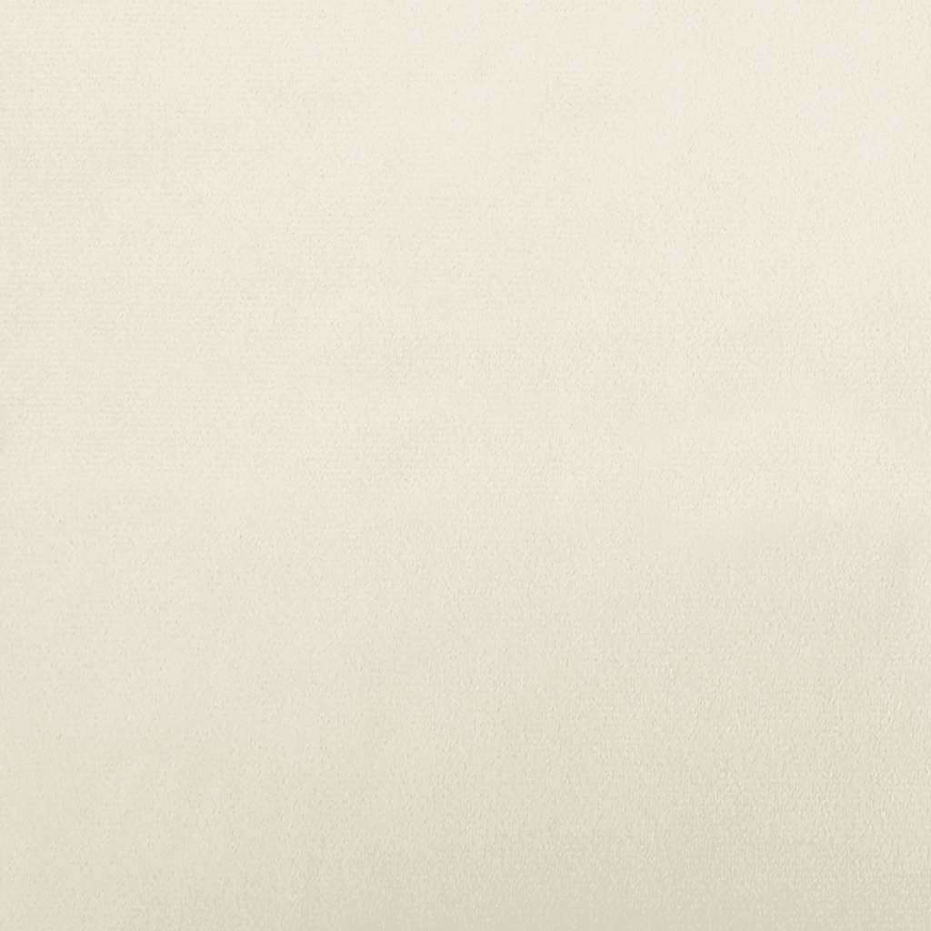 Κρεβάτι Σκύλου Κρεμ 70 x 40 x 24 εκ. Βελούδινο - PAKOBAZAAR