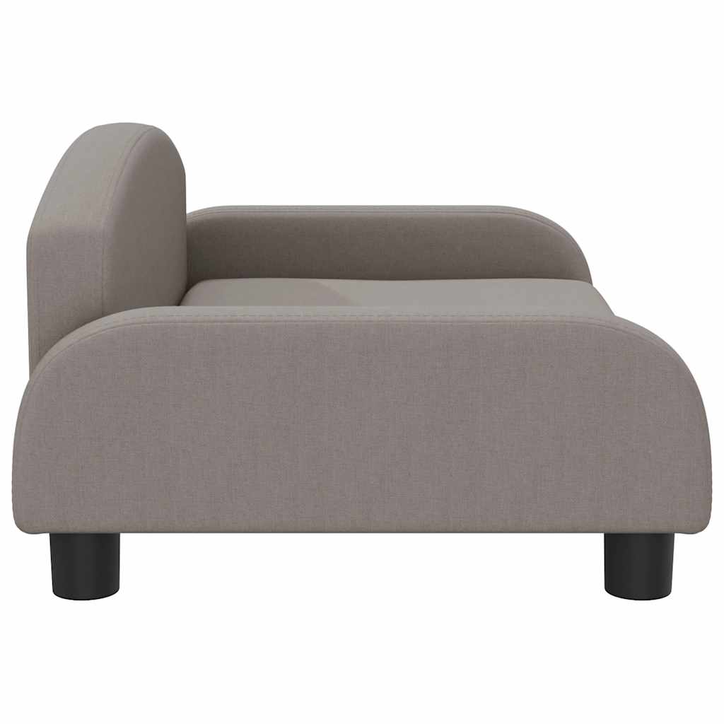 Κρεβάτι Σκύλου Taupe 90 x 53 x 30 εκ. Υφασμάτινο - PAKOBAZAAR