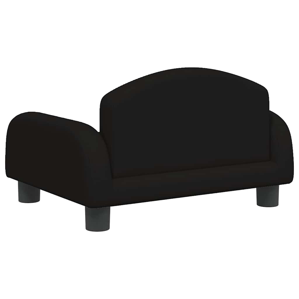 Κρεβάτι Σκύλου Μαύρο 50 x 40 x 30 εκ. Υφασμάτινο - Pakobazaar