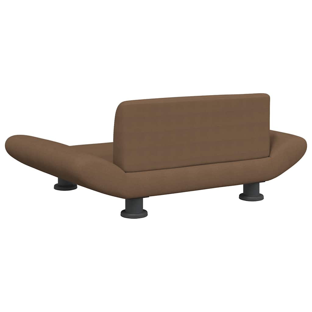 Κρεβάτι Σκύλου Καφέ 70x45x28 εκ. Υφασμάτινο - PAKOBAZAAR