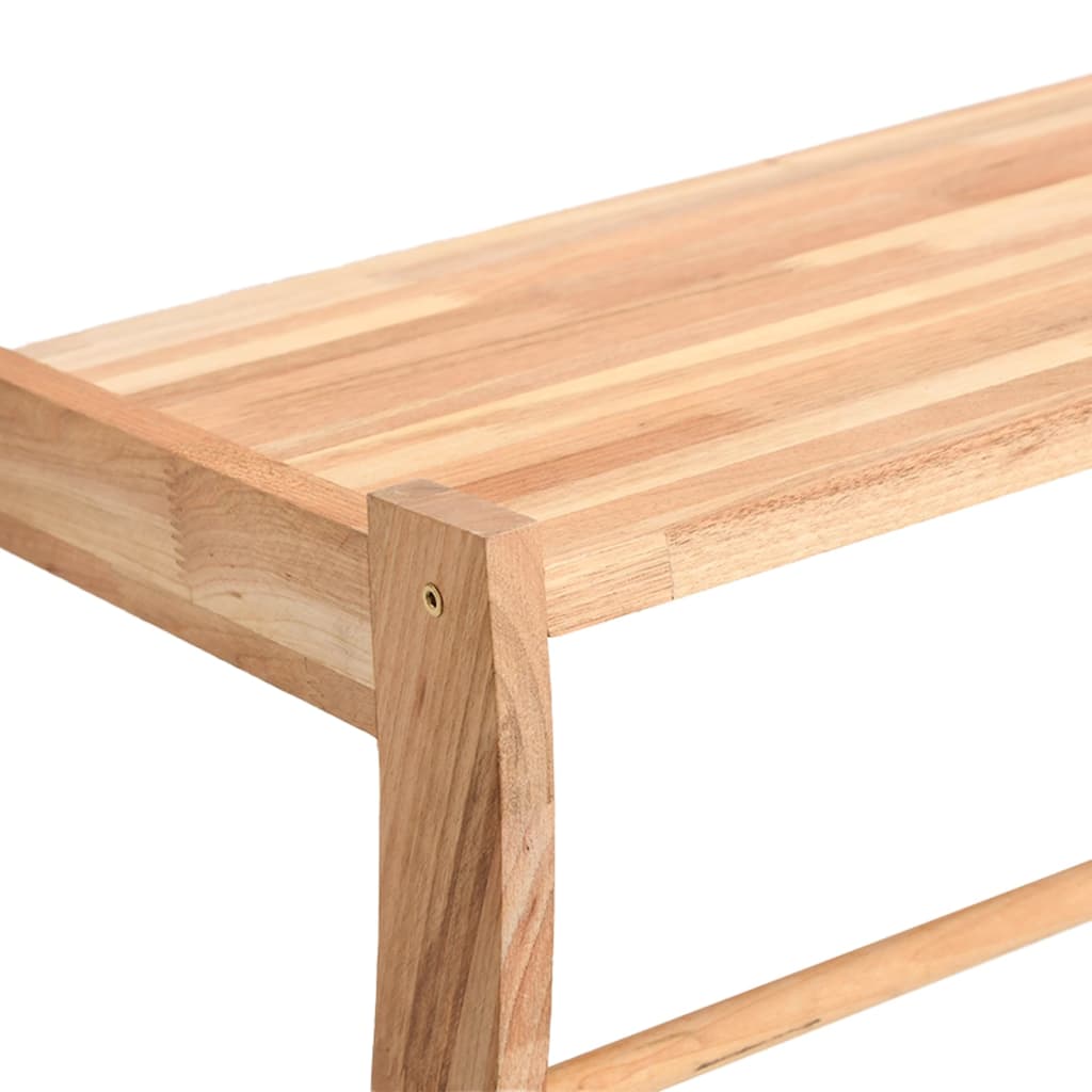 Κρεμάστρα για Πετσέτες 60x25,5x49 εκ. από Μασίφ Ξύλο Καρυδιάς - Pakobazaar