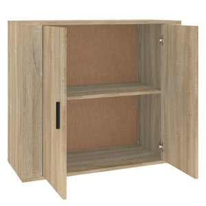 Ντουλάπι Sonoma Δρυς 80x33x70 εκ. από Επεξεργασμένο Ξύλο