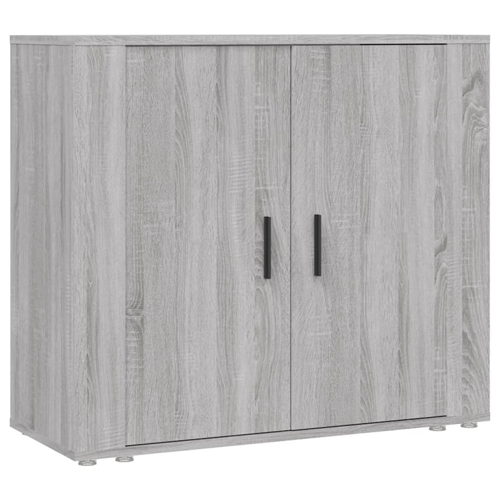 Ντουλάπι Γκρι Sonoma 80x33x70 εκ. από Επεξεργασμένο Ξύλο