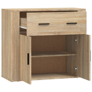 Ντουλάπι Sonoma Δρυς 80x33x70 εκ. από Επεξεργασμένο Ξύλο - Pakobazaar