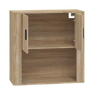 Ντουλάπι Τοίχου Sonoma Δρυς 80x33x80 εκ. Επεξεργασμένο Ξύλο