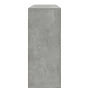 Ντουλάπι Τοίχου Γκρι Σκυρ. 80x33x80 εκ. Επεξεργασμένο Ξύλο - Pakobazaar