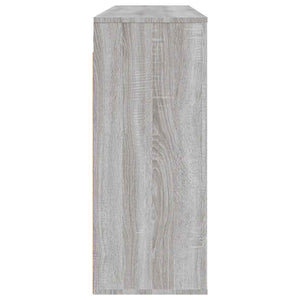 Ντουλάπι Τοίχου Γκρι Sonoma 80x33x80 εκ. Επεξεργασμένο Ξύλο - Pakobazaar