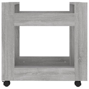 Γραφείο Τρόλεϊ Sonoma Γκρι 60x45x60 εκ. από Επεξεργασμένο Ξύλο