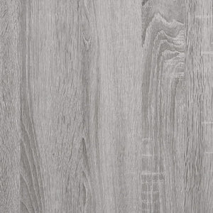 Γραφείο Τρόλεϊ Sonoma Γκρι 60x45x60 εκ. από Επεξεργασμένο Ξύλο