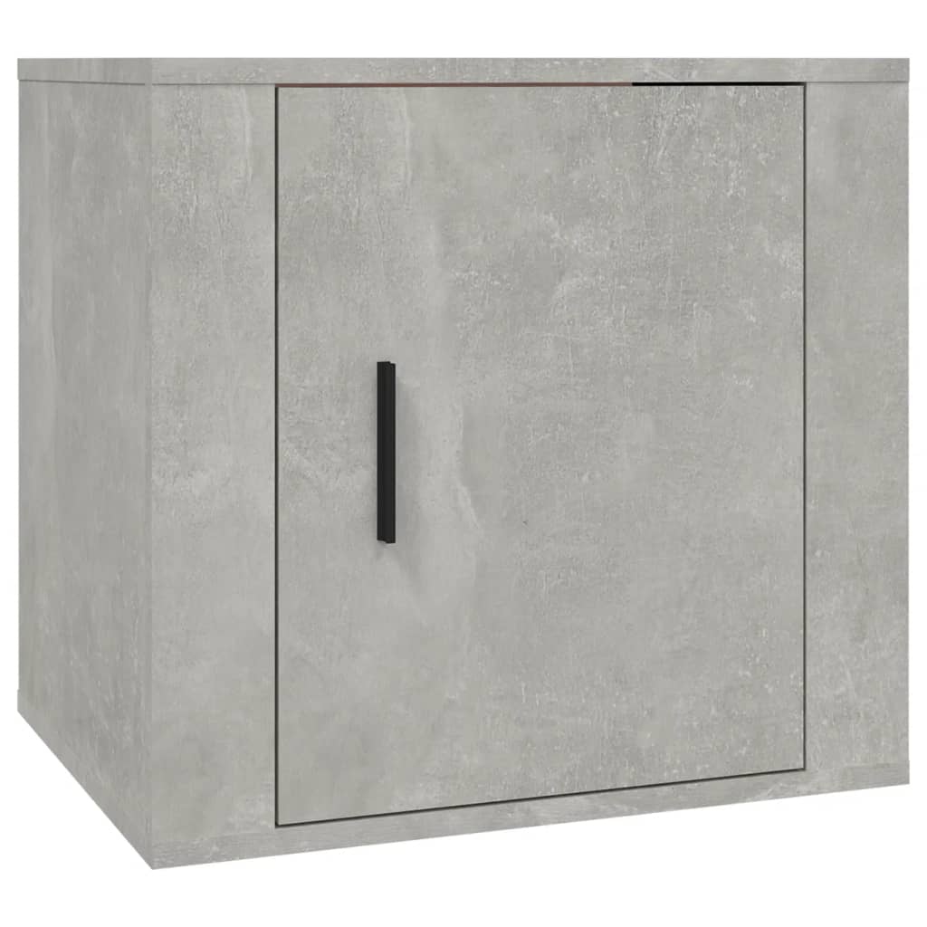 Κομοδίνα Γκρι Σκυροδέματος 50x39x47 εκ.