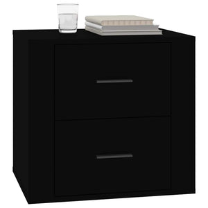 Κομοδίνο Μαύρο 50 x 39 x 47 εκ. - Pakobazaar
