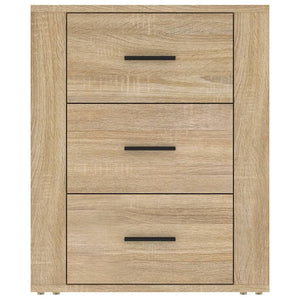Κομοδίνο Sonoma Δρυς 50x36x60 εκ. από Επεξεργασμένο Ξύλο - Pakobazaar