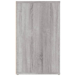 Κομοδίνο Γκρι Sonoma 50x36x60 εκ. από Επεξεργασμένο Ξύλο