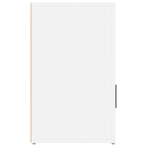 Κομοδίνο Λευκό 50 x 36 x 60 εκ. από Επεξεργασμένο Ξύλο - Pakobazaar