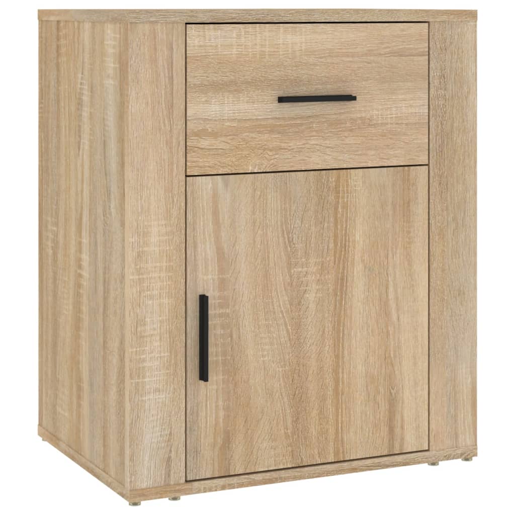 Κομοδίνο Sonoma Δρυς 50x36x60 εκ. από Επεξεργασμένο Ξύλο - Pakobazaar