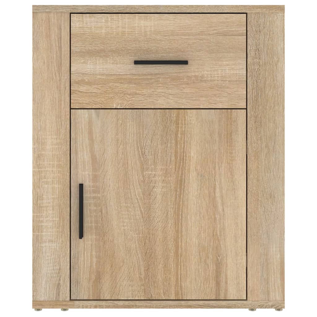 Κομοδίνο Sonoma Δρυς 50x36x60 εκ. από Επεξεργασμένο Ξύλο - Pakobazaar