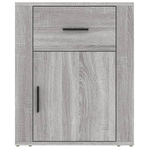 Κομοδίνο Γκρι Sonoma 50x36x60 εκ. από Επεξεργασμένο Ξύλο