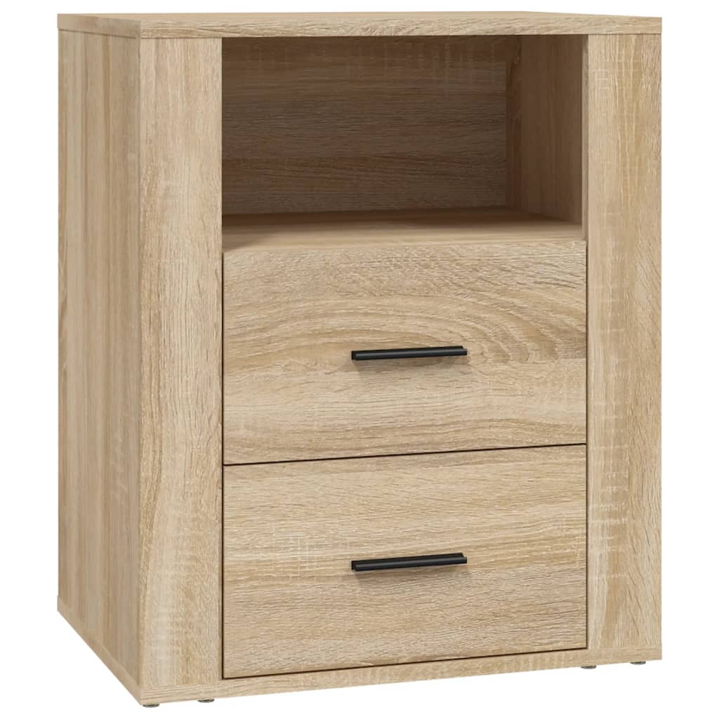 Κομοδίνο Sonoma Δρυς 50x36x60 εκ. από Επεξεργασμένο Ξύλο - Pakobazaar