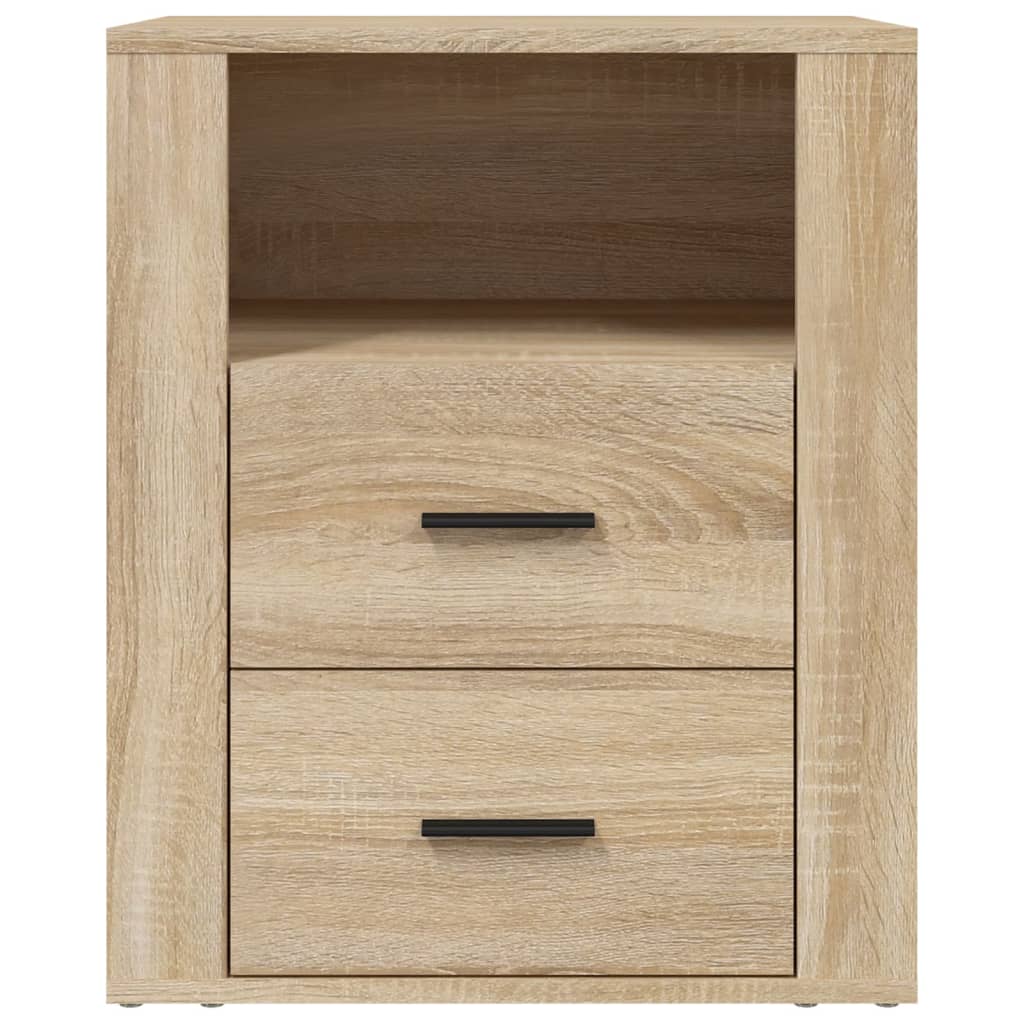 Κομοδίνο Sonoma Δρυς 50x36x60 εκ. από Επεξεργασμένο Ξύλο - Pakobazaar