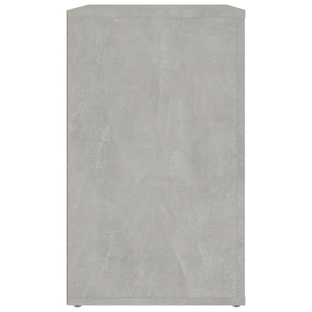 Κομοδίνο Γκρι Σκυρ. 50 x 36 x 60 εκ. από Επεξεργασμένο Ξύλο - Pakobazaar
