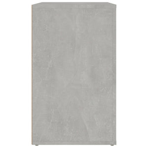 Κομοδίνο Γκρι Σκυρ. 50 x 36 x 60 εκ. από Επεξεργασμένο Ξύλο - Pakobazaar