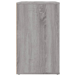 Κομοδίνο Γκρι Sonoma 50x36x60 εκ. από Επεξεργασμένο Ξύλο - Pakobazaar