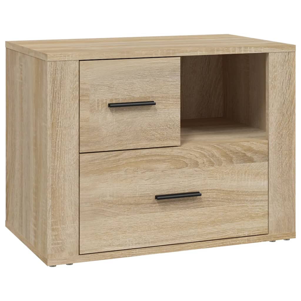 Κομοδίνο Sonoma Δρυς 60 x 36 x 45 εκ. από Επεξεργασμένο Ξύλο - Pakobazaar