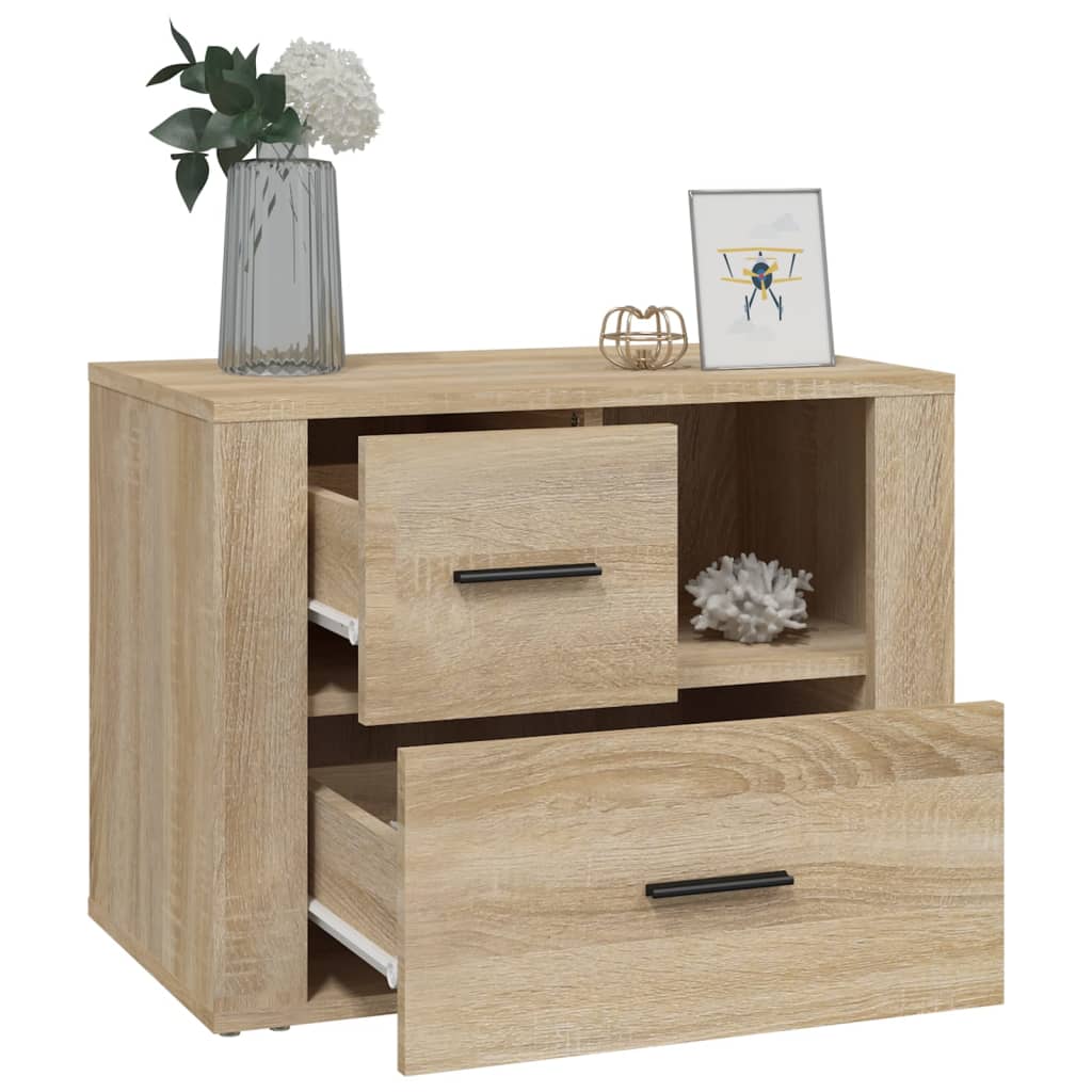 Κομοδίνο Sonoma Δρυς 60 x 36 x 45 εκ. από Επεξεργασμένο Ξύλο - Pakobazaar