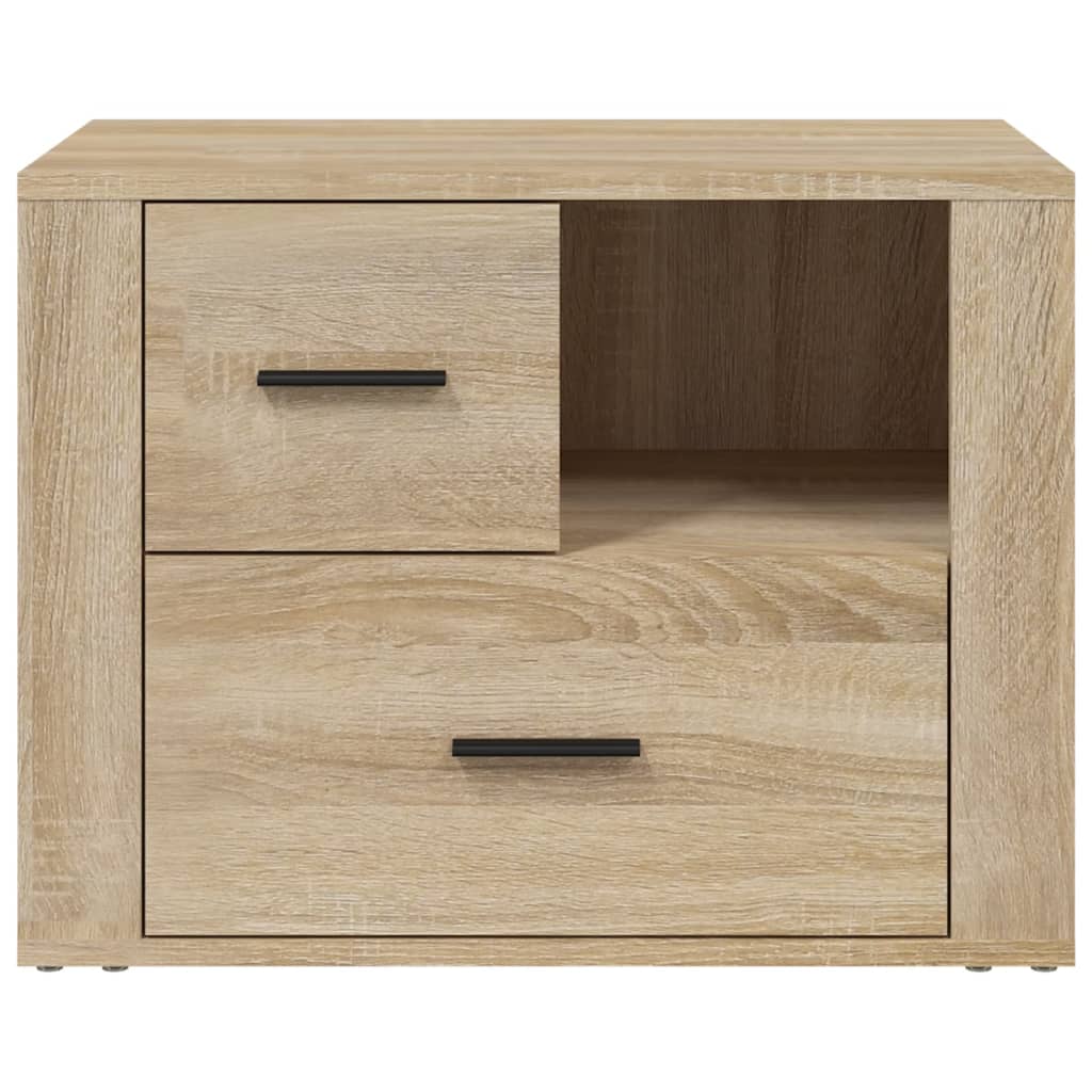 Κομοδίνο Sonoma Δρυς 60 x 36 x 45 εκ. από Επεξεργασμένο Ξύλο - Pakobazaar