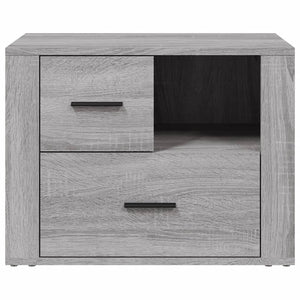 Κομοδίνο Γκρι Sonoma 60x36x45 εκ. από Επεξεργασμένο Ξύλο