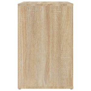Παπουτσοθήκη Sonoma Δρυς 130x35x54 εκ. από Επεξεργασμένο Ξύλο