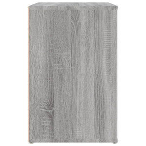 Παπουτσοθήκη Γκρι Sonoma 130x35x54 εκ. από Επεξεργασμένο Ξύλο