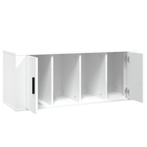 Έπιπλο Τηλεόρασης Λευκό 100 x 35 x 40 εκ. Επεξ. Ξύλο