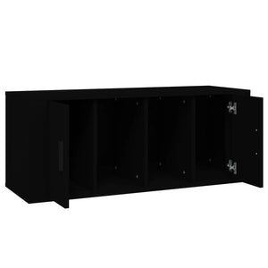 Έπιπλο Τηλεόρασης Μαύρο 100 x 35 x 40 εκ. Επεξ. Ξύλο