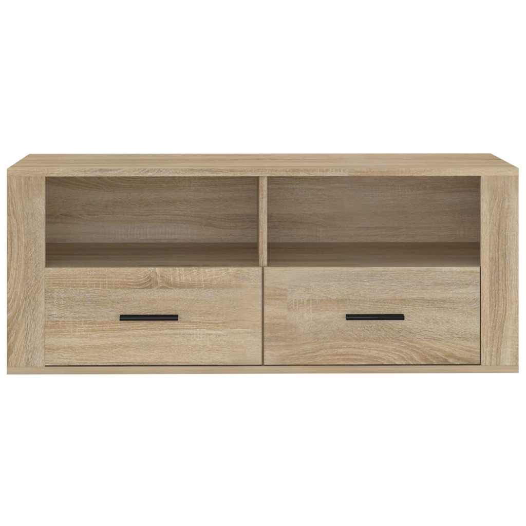 Έπιπλο Τηλεόρασης Sonoma Δρυς 100x35x40 εκ. Επεξ. Ξύλο - Pakobazaar