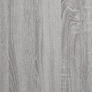 Τρόλεϊ Κουζίνας Sonoma Γκρι 60x45x80 εκ. από Επεξεργασμένο Ξύλο - Pakobazaar