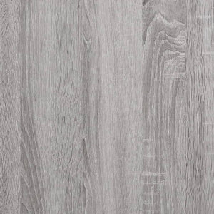 Έπιπλο Τηλεόρασης Κρεμαστό Γκρι Sonoma 80x36x25 εκ. Επεξ. Ξύλο