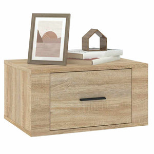 Κομοδίνα Επιτοίχιο Sonoma Δρυς 50x36x25 εκ. - Pakobazaar