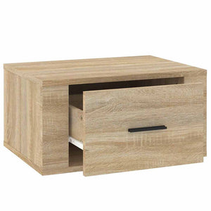 Κομοδίνα Επιτοίχιο Sonoma Δρυς 50x36x25 εκ. - Pakobazaar