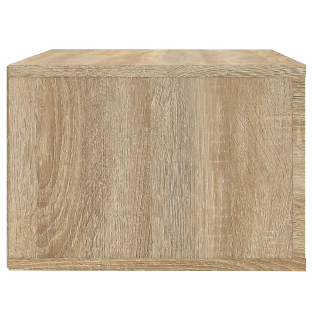 Κομοδίνα Επιτοίχια 2 τεμ. Sonoma Δρυς 50x36x25 εκ. - Pakobazaar