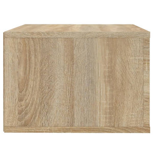 Κομοδίνα Επιτοίχια 2 τεμ. Sonoma Δρυς 50x36x25 εκ. - Pakobazaar
