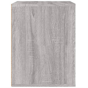 Κομοδίνα Επιτοίχια Γκρι Sonoma 50x36x47 εκ. - Pakobazaar