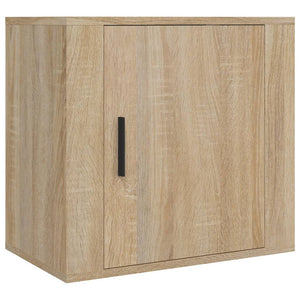 Κομοδίνα Επιτοίχια 2 τεμ. Sonoma Δρυς 50x30x47 εκ. - Pakobazaar