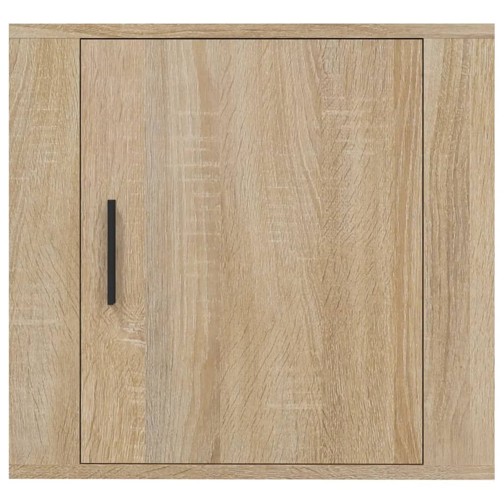 Κομοδίνα Επιτοίχια 2 τεμ. Sonoma Δρυς 50x30x47 εκ. - Pakobazaar