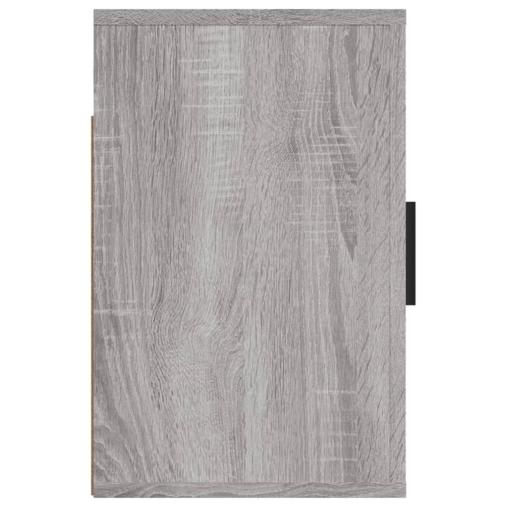 Κομοδίνα Επιτοίχια Γκρι Sonoma 50x30x47 εκ.