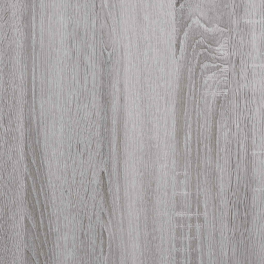 Κομοδίνα Επιτοίχια Γκρι Sonoma 50x36x40 εκ.
