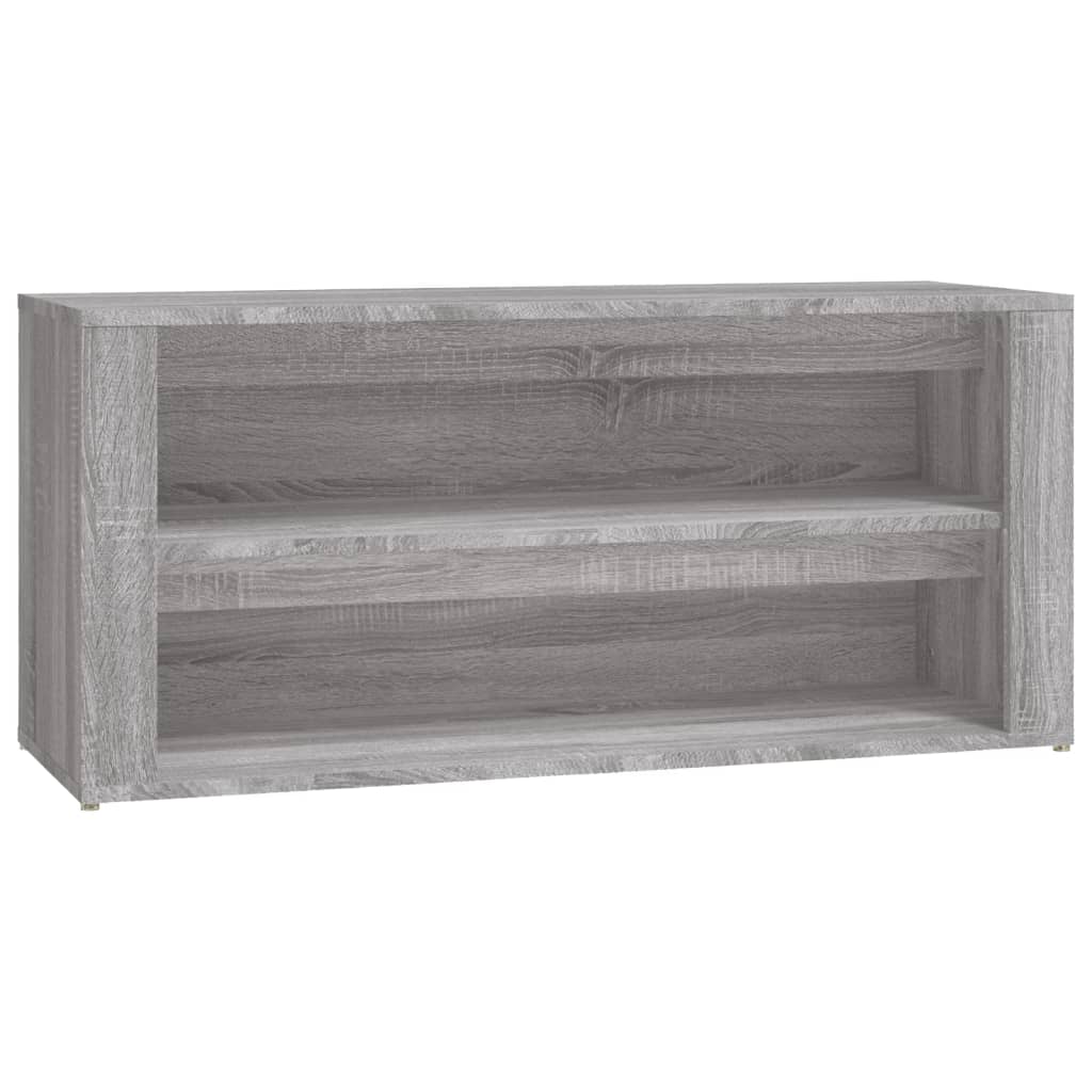 Παπουτσοθήκη Γκρι Sonoma 100x35x45 εκ. από Επεξεργασμένο Ξύλο