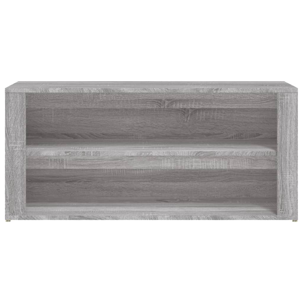 Παπουτσοθήκη Γκρι Sonoma 100x35x45 εκ. από Επεξεργασμένο Ξύλο