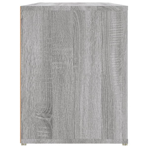 Παπουτσοθήκη Γκρι Sonoma 100x35x45 εκ. από Επεξεργασμένο Ξύλο