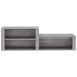 Παπουτσοθήκη Γκρι Sonoma 150x35x45 εκ. από Επεξεργασμένο Ξύλο